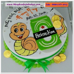 Bánh Sinh Nhật Con Rắn Tuổi Tỵ - R03